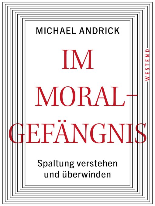 Title details for Im Moralgefängnis by Michael Andrick - Wait list